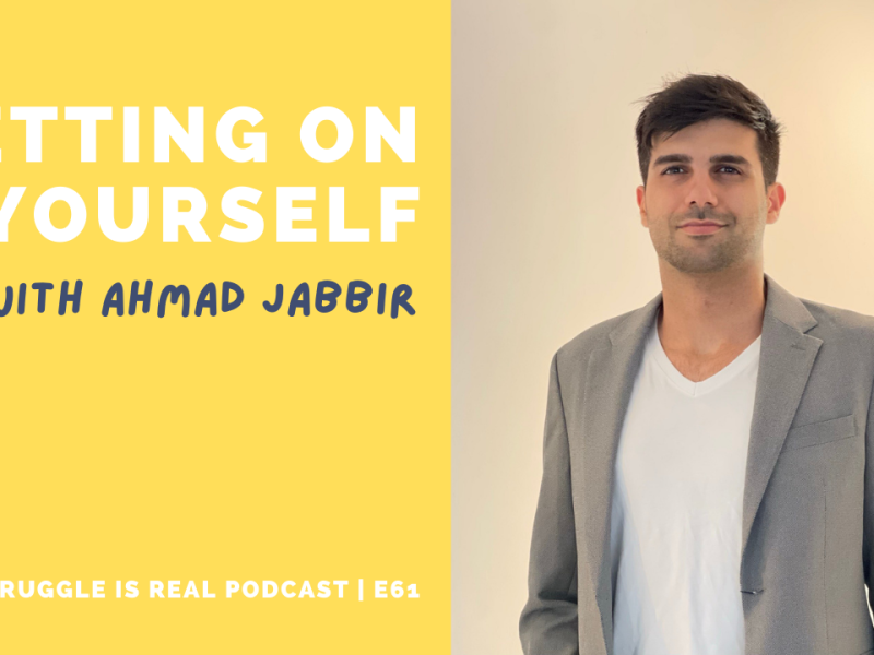  TEDx Speaker on Betting on Yourself, Seeking Discomfort, and Taking Chances | E61 Ahmad Jabbir